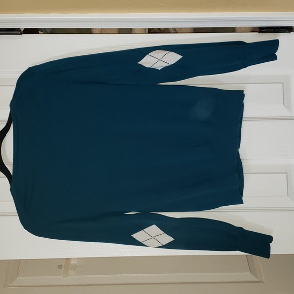 Geoffrey Beene argyle sweater - Picture 4 of 4